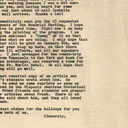Correspondence, 1969-12-10....