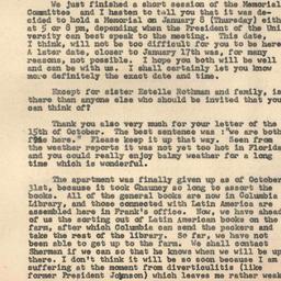 Correspondence, 1969-11-03....