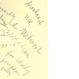 Correspondence, 1970-02-16....