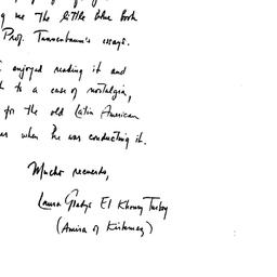 Correspondence, Frank Tanne...
