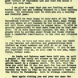 Correspondence, 1970-09-29....