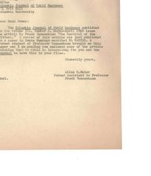 Correspondence, 1972-06-15....