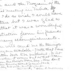 Correspondence, 1970-01-31....