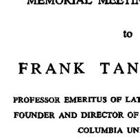Handouts, 1970-01-08. Frank...