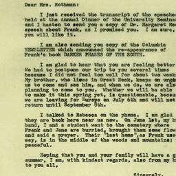 Correspondence, 1970-06-08....