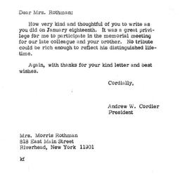 Correspondence, 1970-02-05....