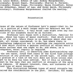 Minutes, 1984-10-17. The Th...