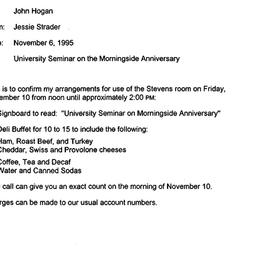 Correspondence, 1995-11-06....