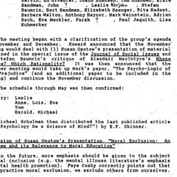 Minutes, 1990-11-06. Ethics...