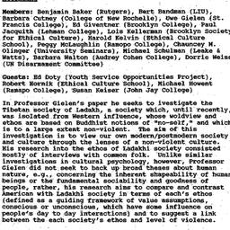 Minutes, 1994-03-01. Ethics...