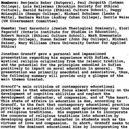 Minutes, 1994-04-05. Ethics...