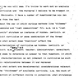 Speaker's paper, 1983-1...