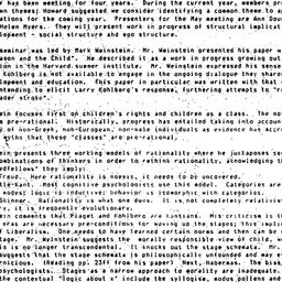 Minutes, 1987-03-24. Ethics...