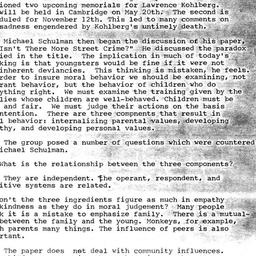 Minutes, 1987-04-28. Ethics...