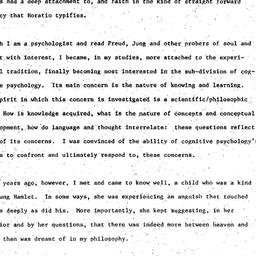 Speaker's paper, 1986-0...
