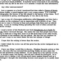 Minutes, 1993-01-05. Ethics...