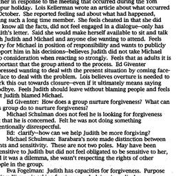 Minutes, 1992-11-03. Ethics...