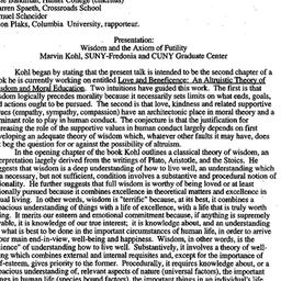 Minutes, 1999-10-05. Ethics...