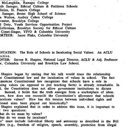 Minutes, 1998-05-05. Ethics...