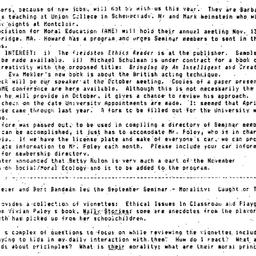 Minutes, 1987-09-22. Ethics...