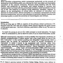 Related publication, Ethics...
