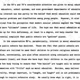 Speaker's paper, 1987-1...