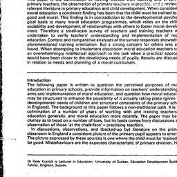 Related publication, Ethics...