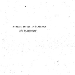 Handouts, Ethics, Moral Edu...