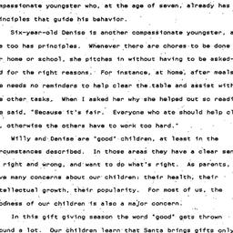 Speaker's paper, 1991-1...