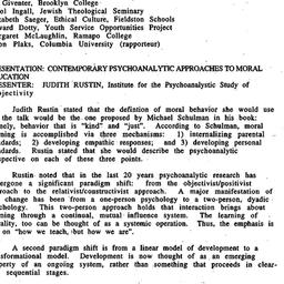 Minutes, 1996-12-03. Ethics...
