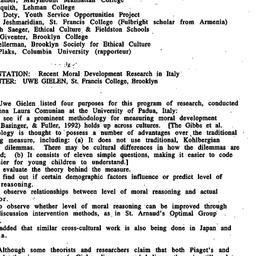 Minutes, 1997-01-14. Ethics...