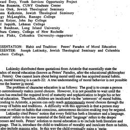 Minutes, 1997-05-06. Ethics...