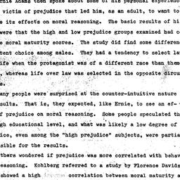 Minutes, 1985-11-26. Ethics...