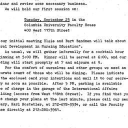 Announcements, 1984-09-01. ...