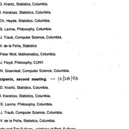 Minutes, 1993-09-30. The Ch...