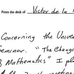 Correspondence, 1996-08-25....