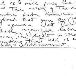 Correspondence, Labor, semi...