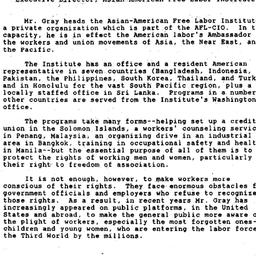 Handouts, 1990-11-02. Labor...