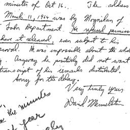 Minutes, 1963-10-16. Labor,...