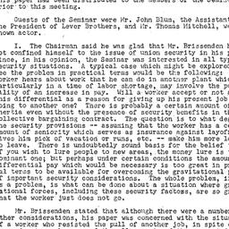 Minutes, 1952-01-23. Labor,...