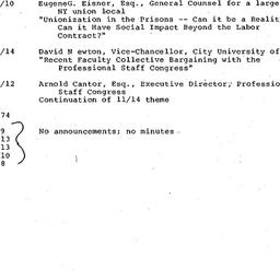 Schedules, Labor, seminar 4...