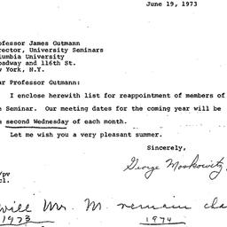 Correspondence, 1974-06-19....