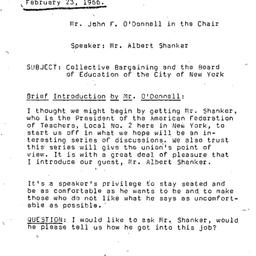 Minutes, 1966-02-23. Labor,...