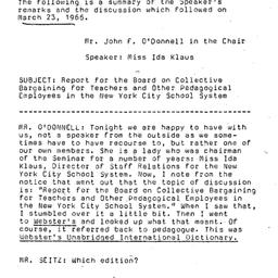 Minutes, 1966-03-23. Labor,...