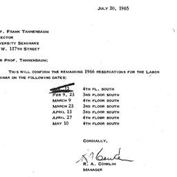 Correspondence, 1966-07-20....