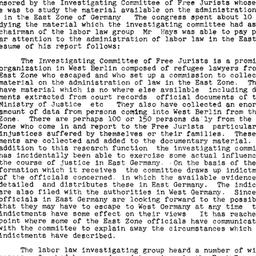 Minutes, 1952-12-03. Labor,...