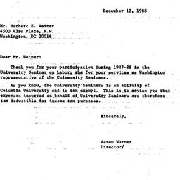 Correspondence, 1988-12-02....
