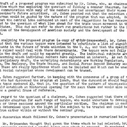Minutes, 1953-10-14. Labor,...
