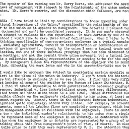 Minutes, 1954-03-31. Labor,...