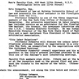 Announcements, 1971-05-19. ...